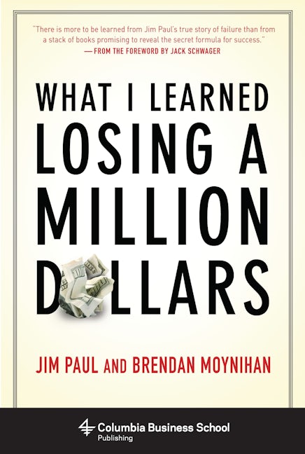 Book cover image for What I Learned Losing a Million Dollars ISBN: 9780231164689